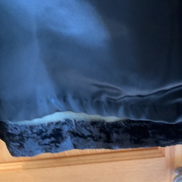 Vintage Niccolini Black Crushed Velvet Cape Women’s S Dramatic Statement - Picture 16 of 17